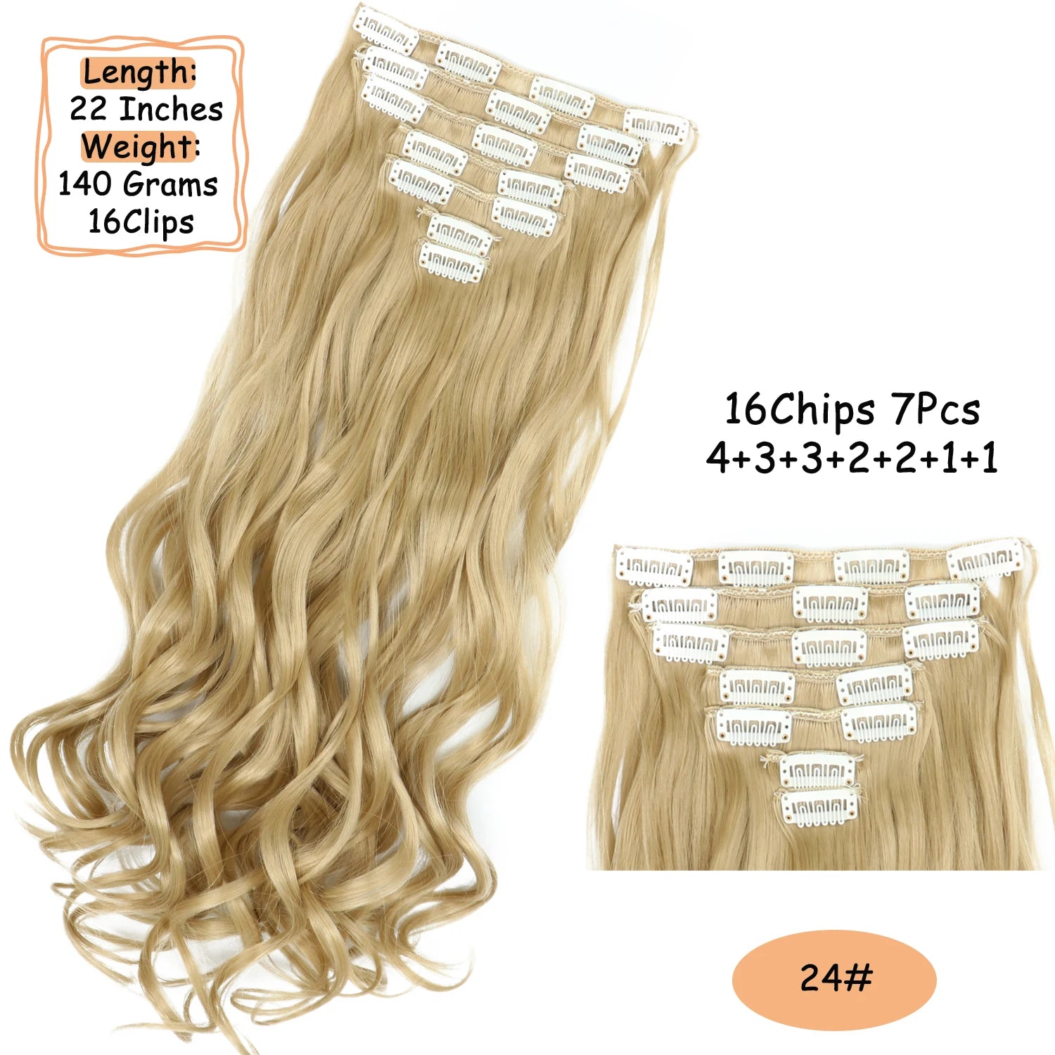 Black Brown Blonde Hair Extensions