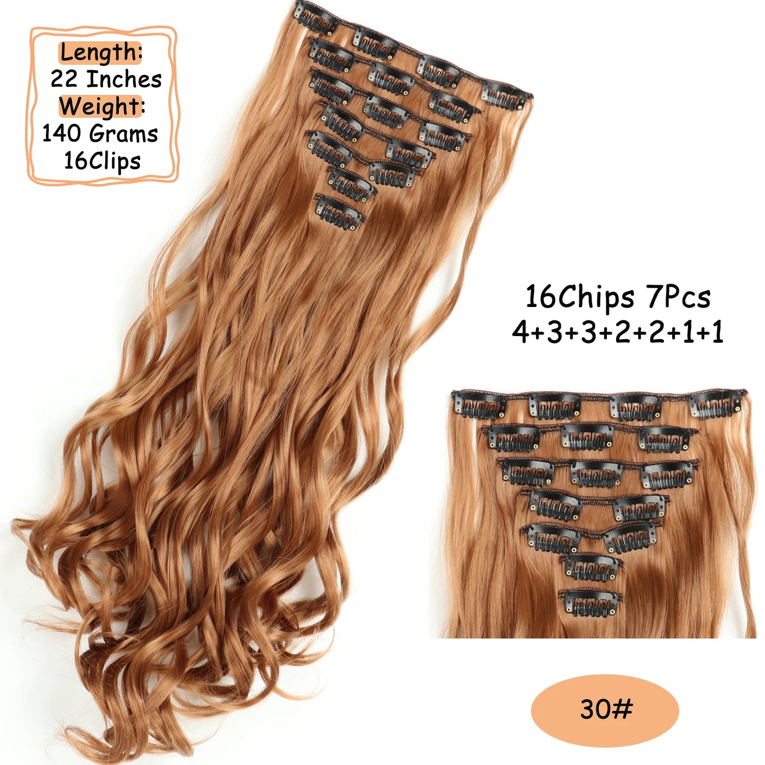 Black Brown Blonde Hair Extensions