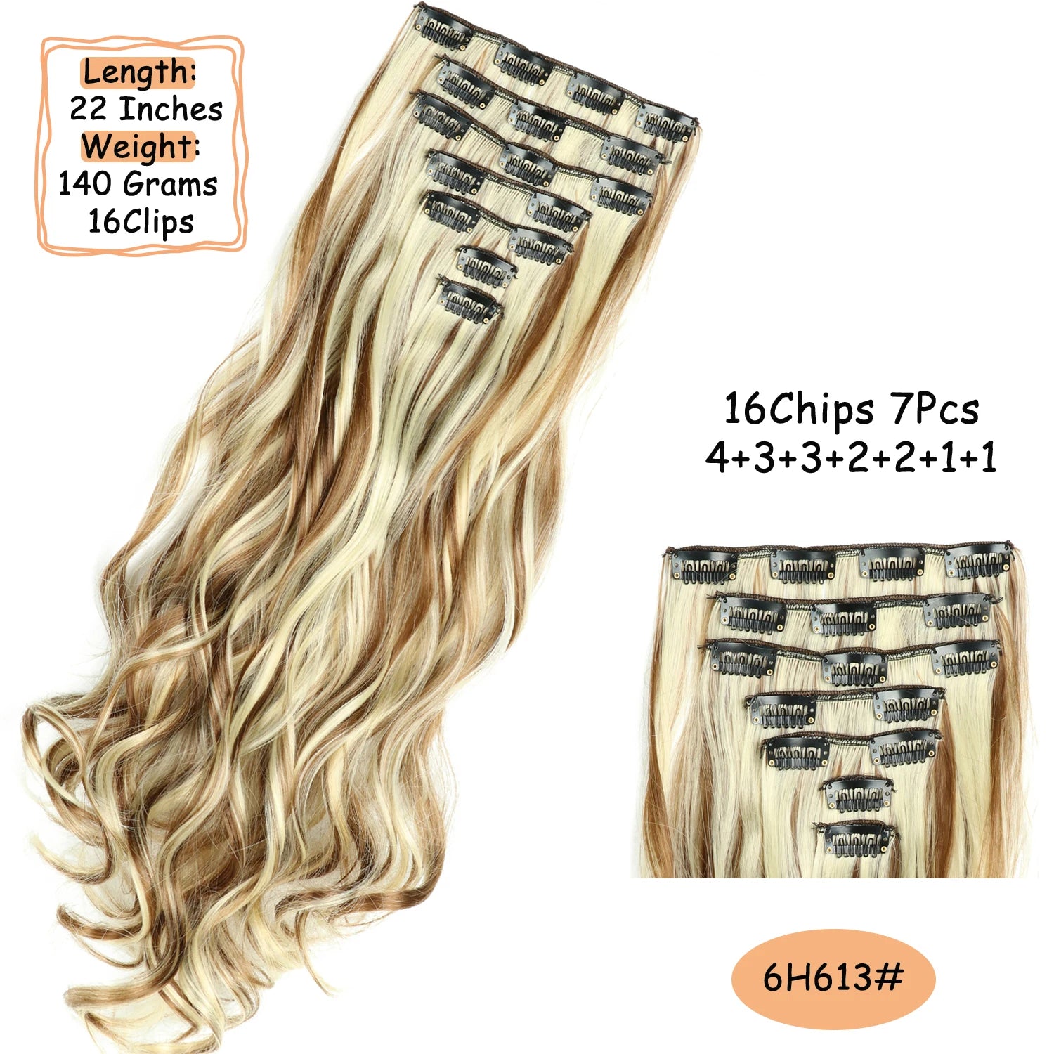 Black Brown Blonde Hair Extensions