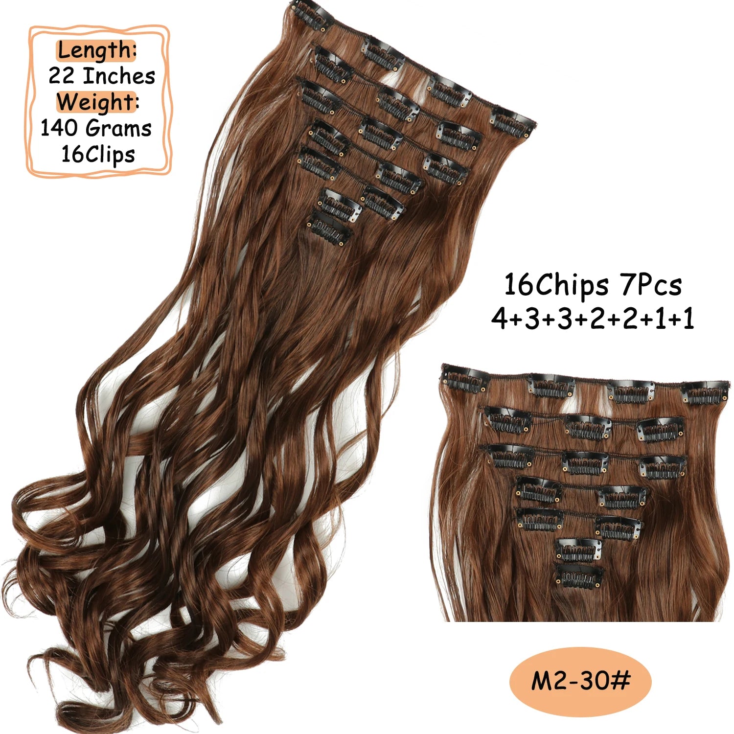 Black Brown Blonde Hair Extensions