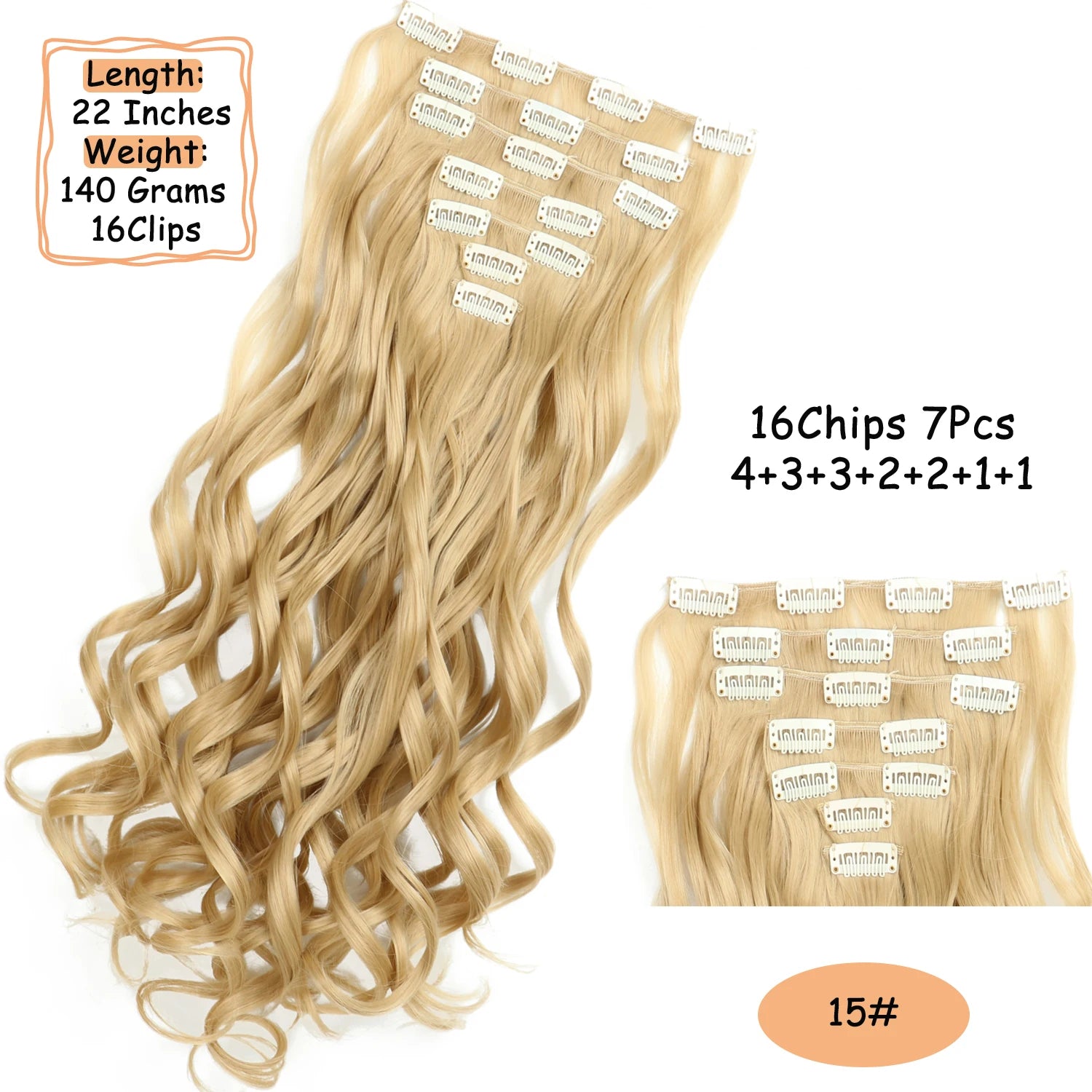 Black Brown Blonde Hair Extensions