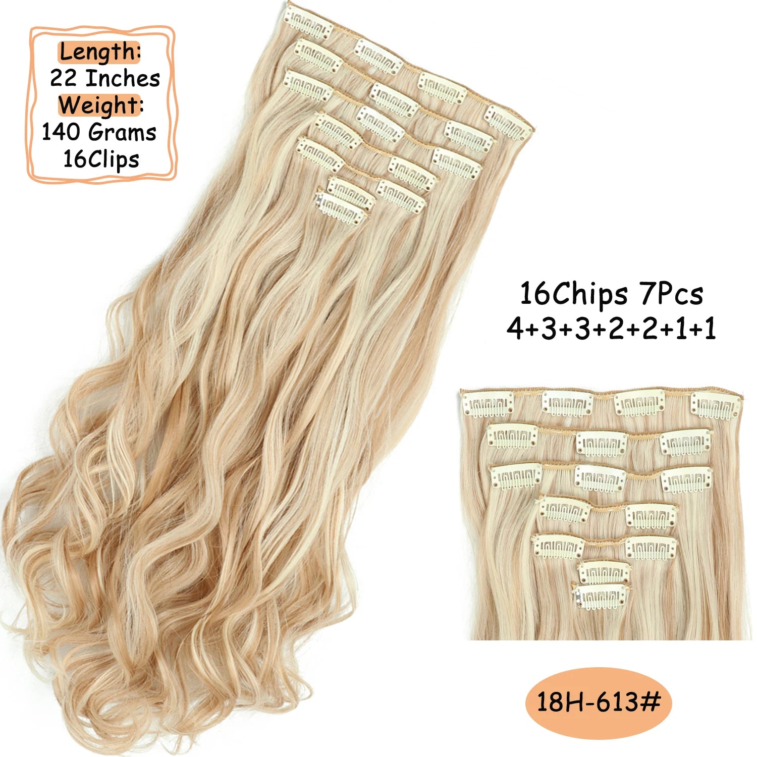 Black Brown Blonde Hair Extensions