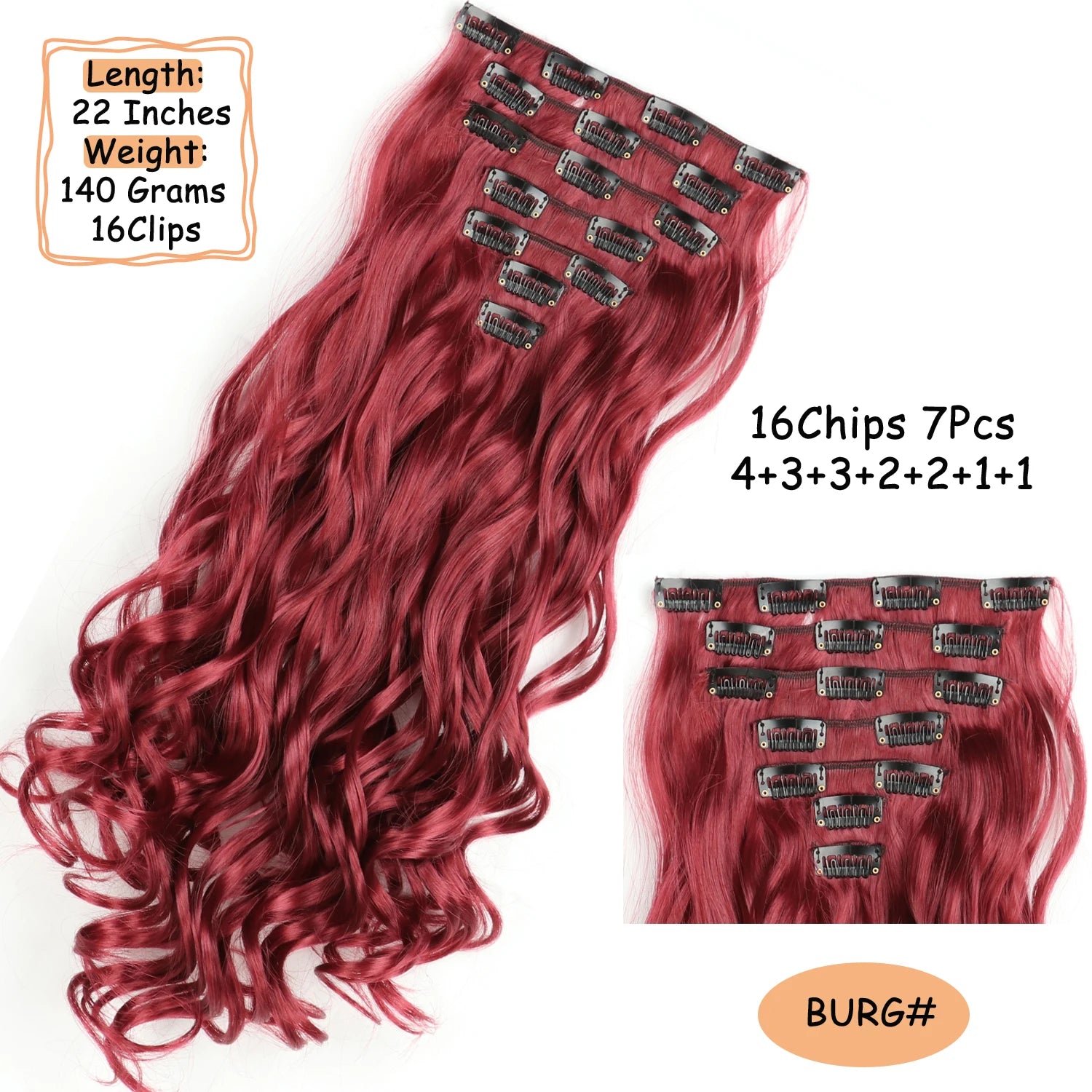 Black Brown Blonde Hair Extensions