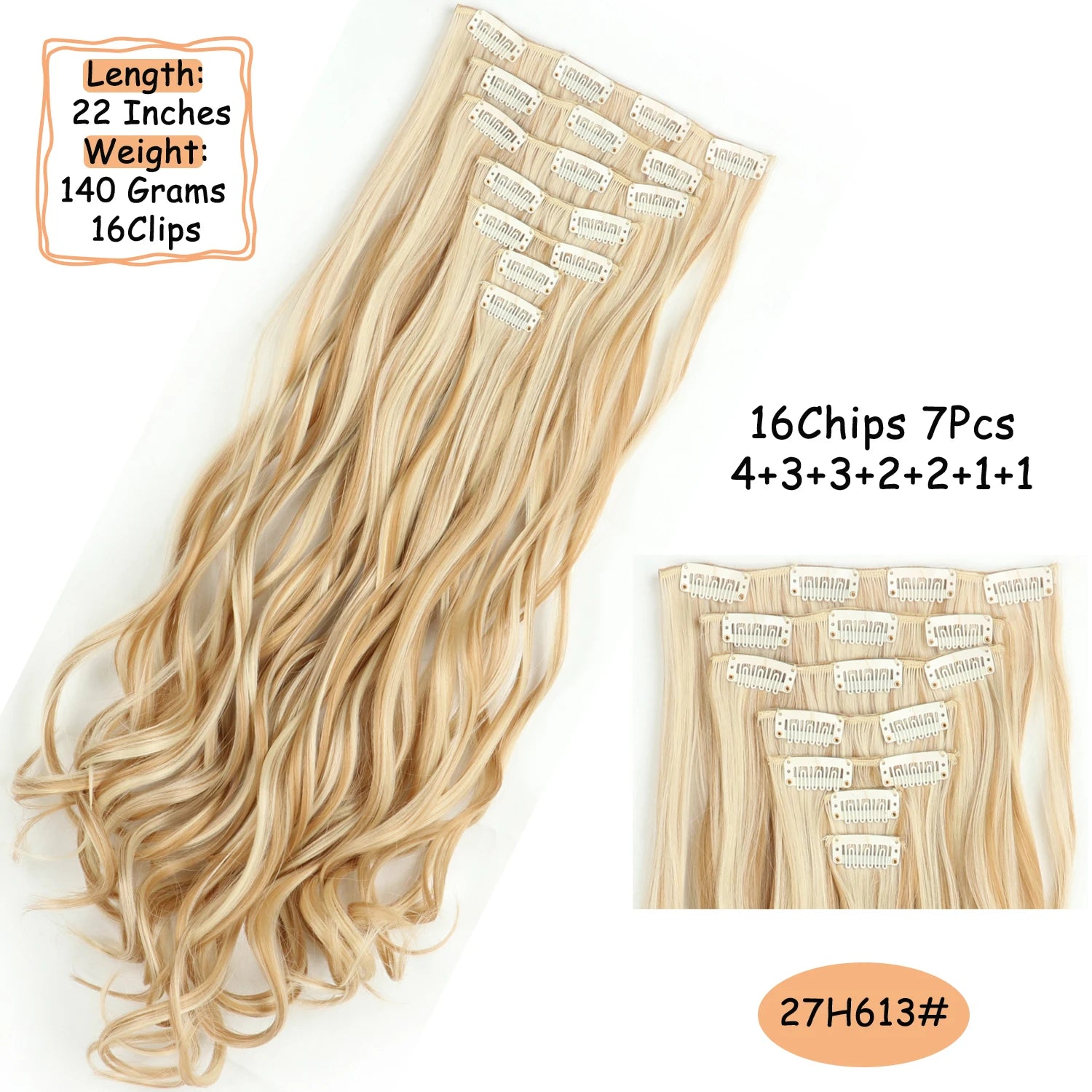 Black Brown Blonde Hair Extensions