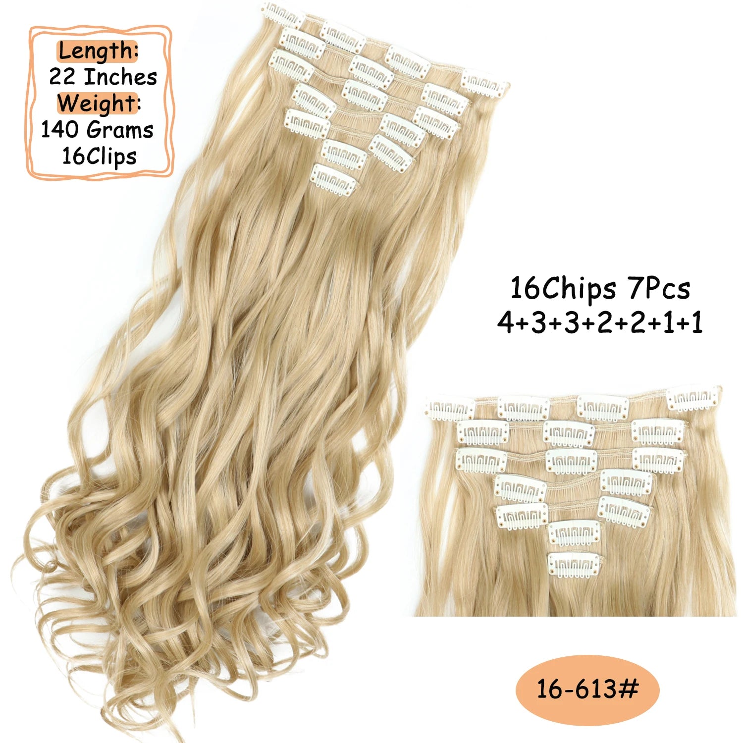 Black Brown Blonde Hair Extensions