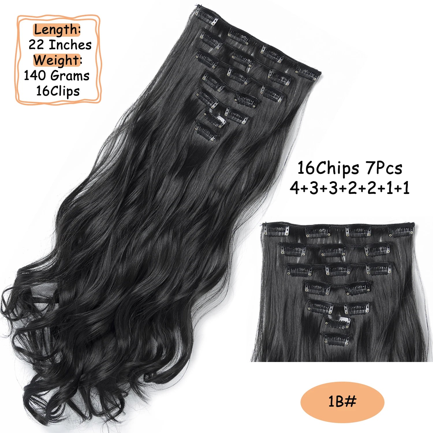 Black Brown Blonde Hair Extensions
