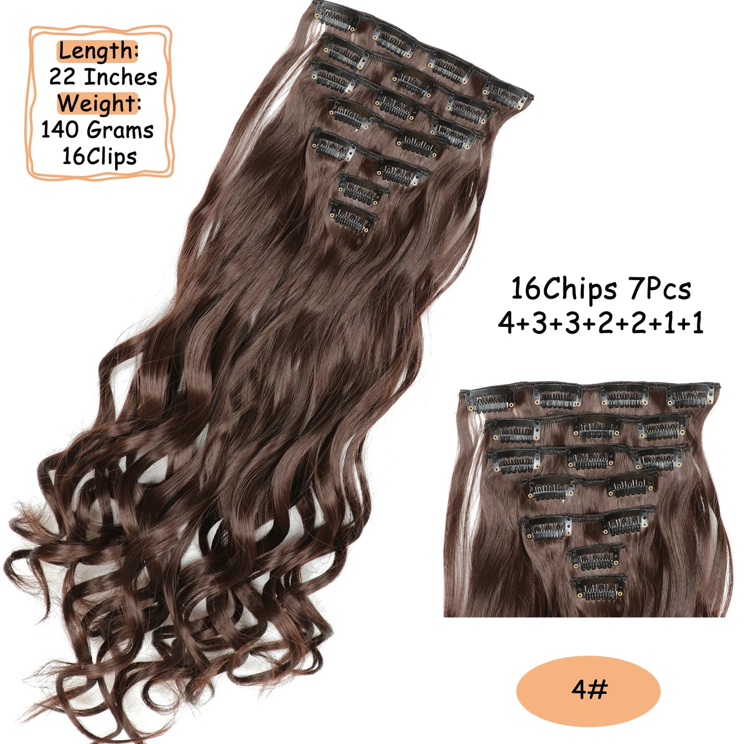 Black Brown Blonde Hair Extensions