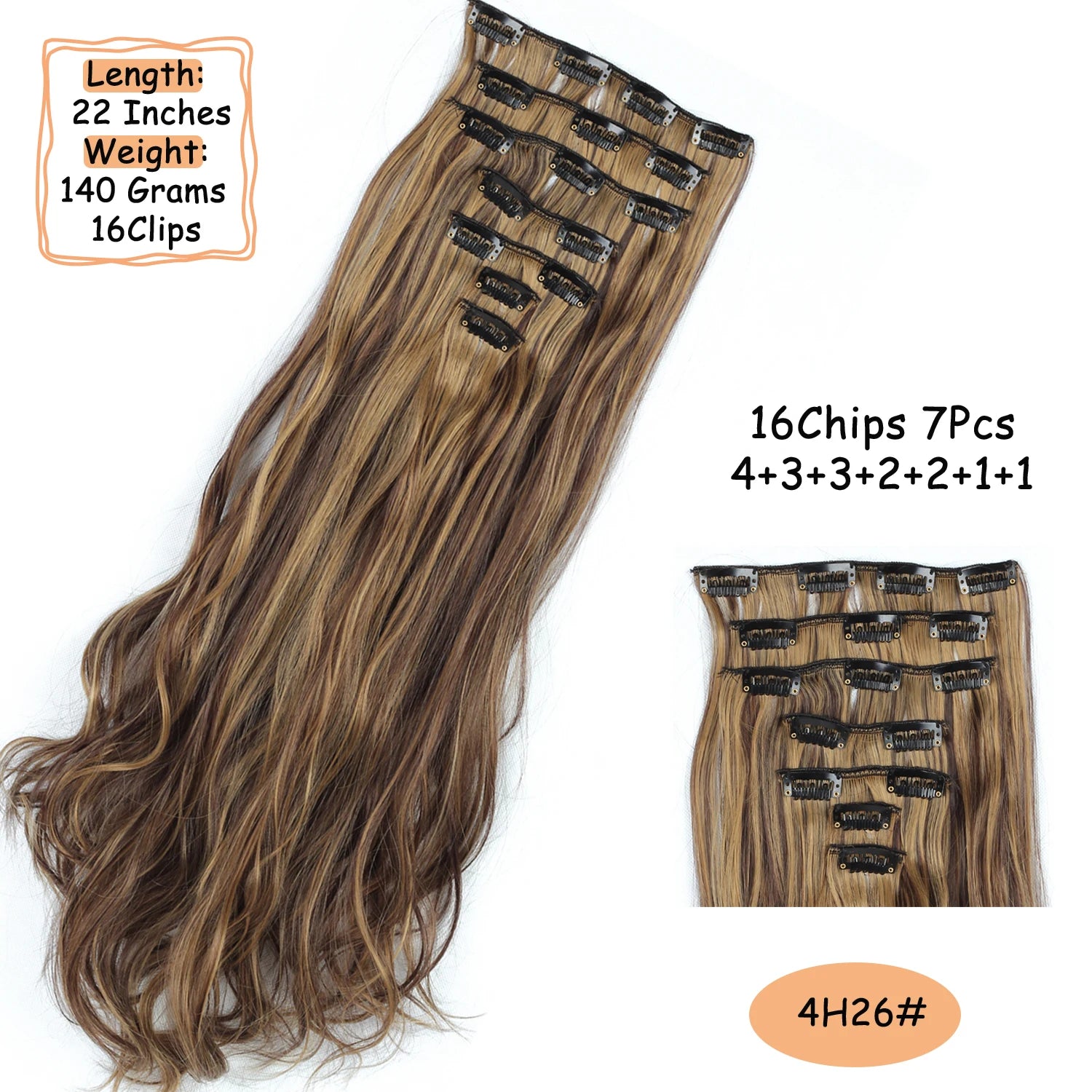 Black Brown Blonde Hair Extensions