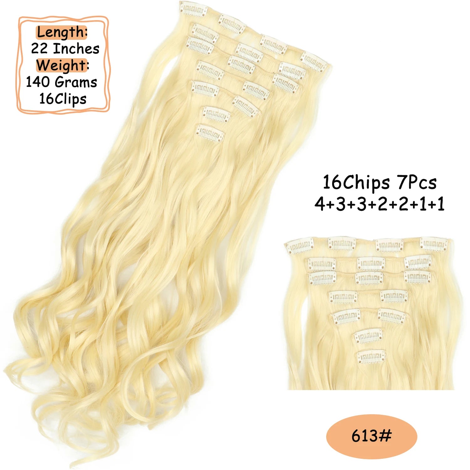 Black Brown Blonde Hair Extensions