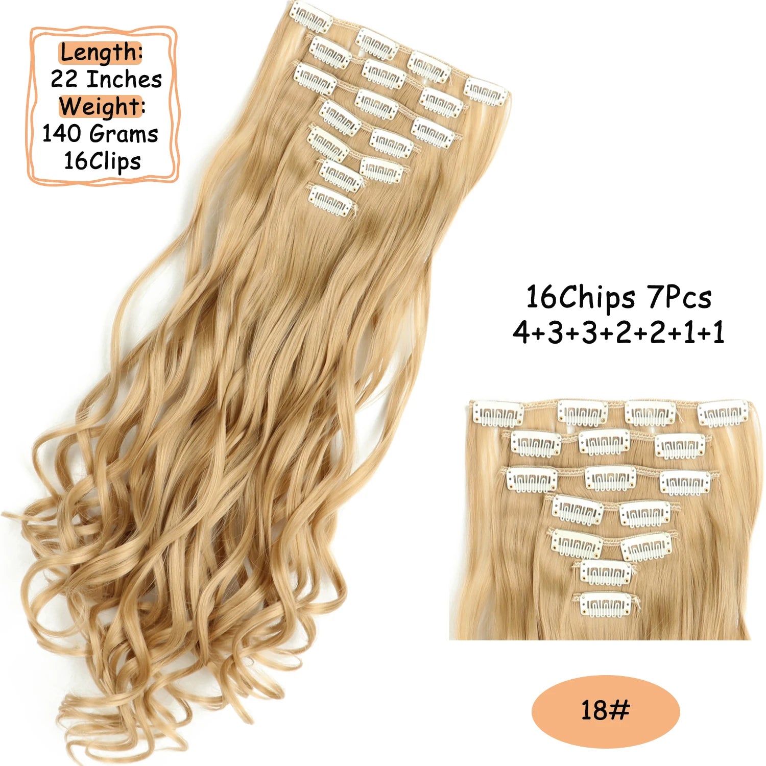 Black Brown Blonde Hair Extensions