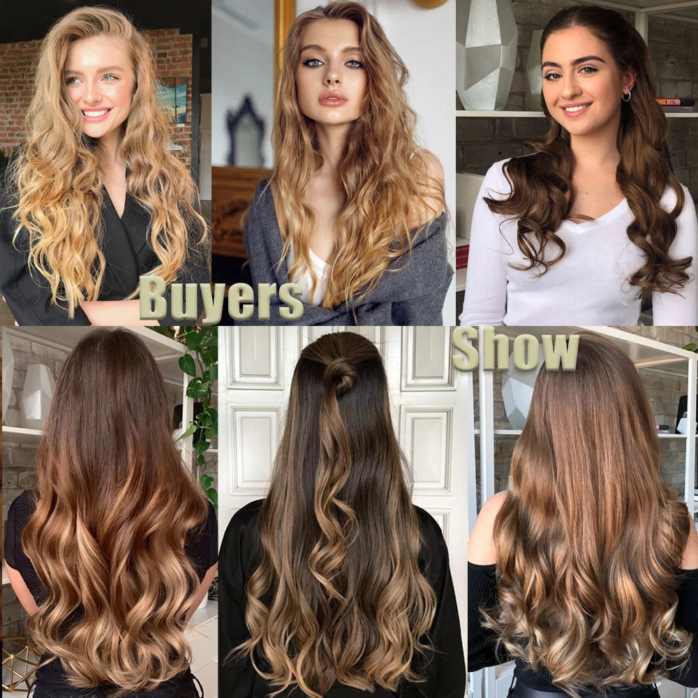 Black Brown Blonde Hair Extensions