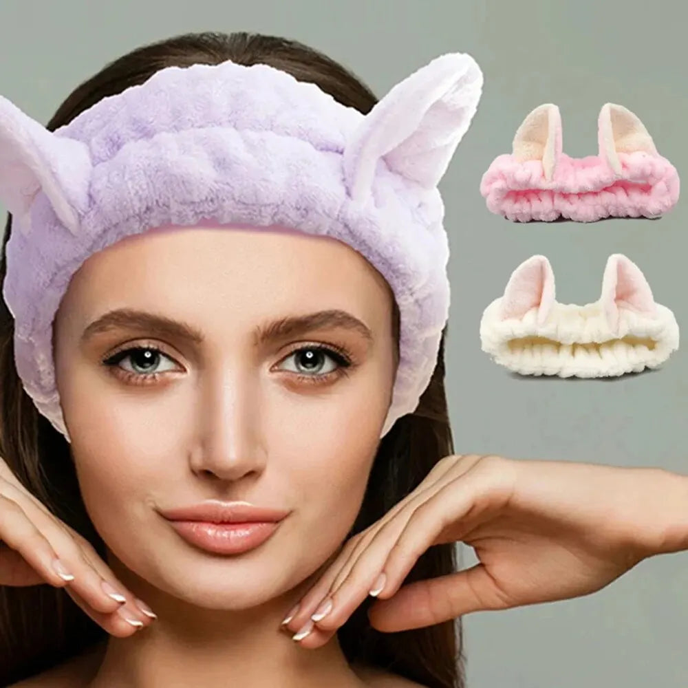 Cat Ear Makeup Headband