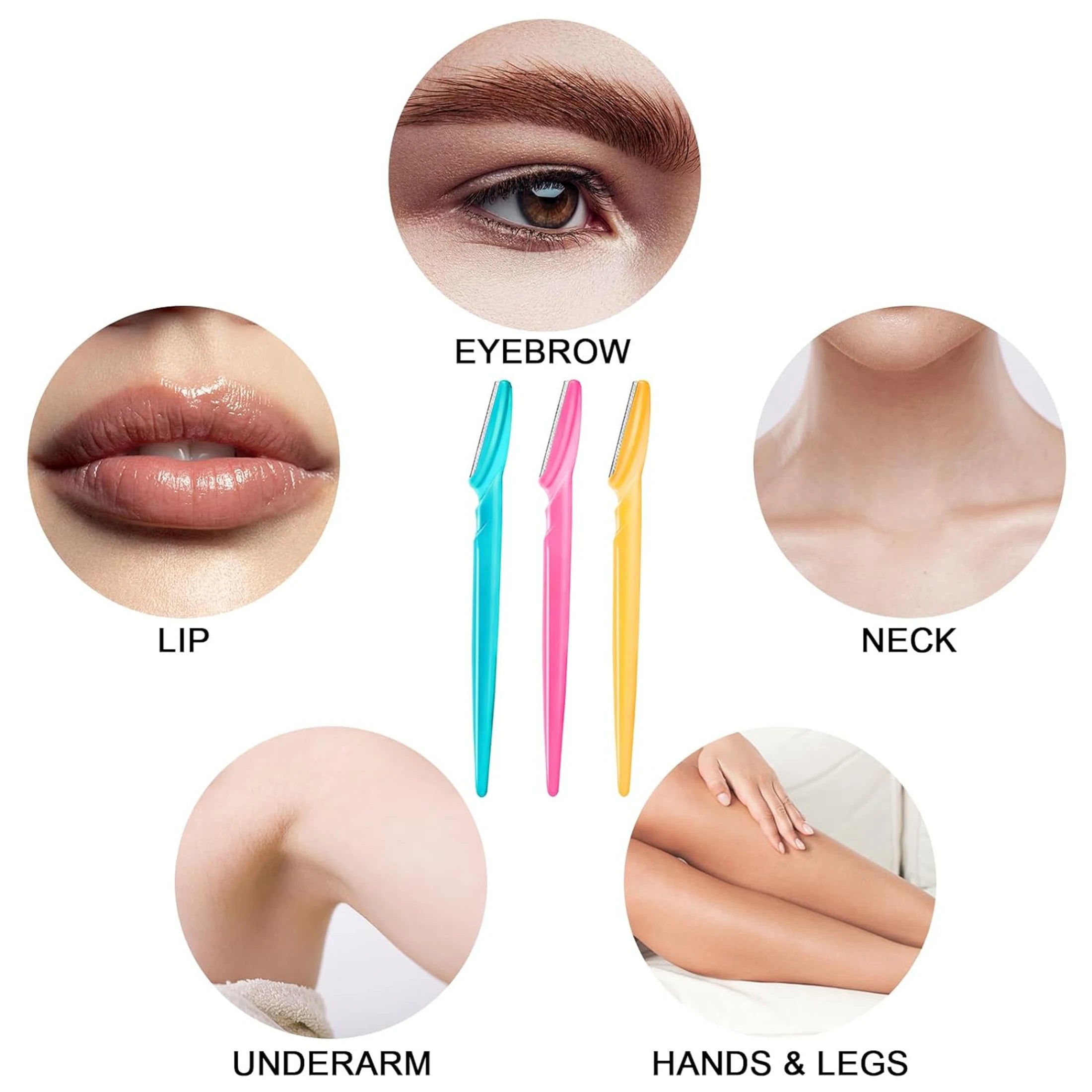 Eyebrow & Face Razor Set