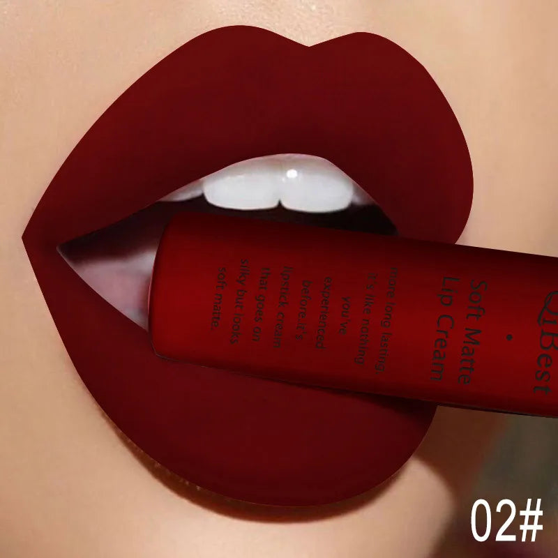 QIBEST Velvet Matte Lip Gloss
