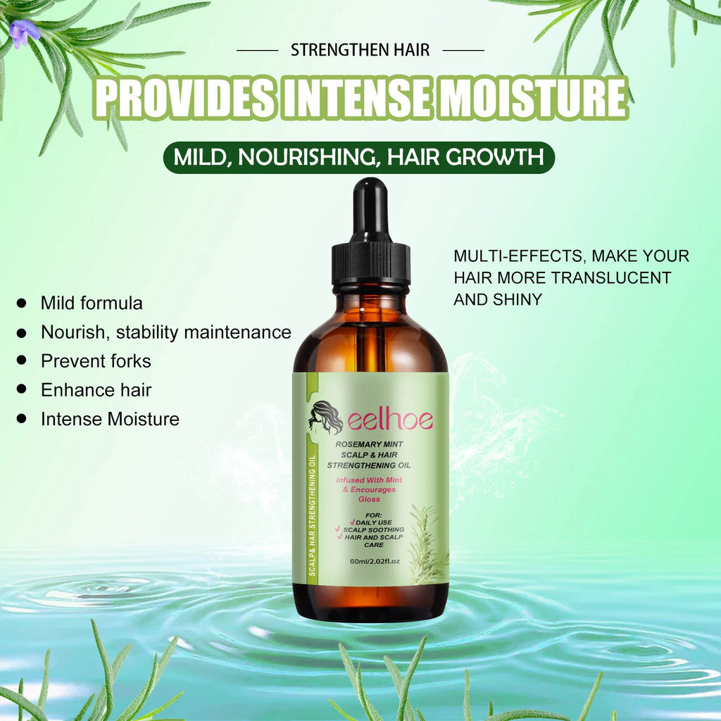 EELHOE Natural Rosemary Hair Growth Essential