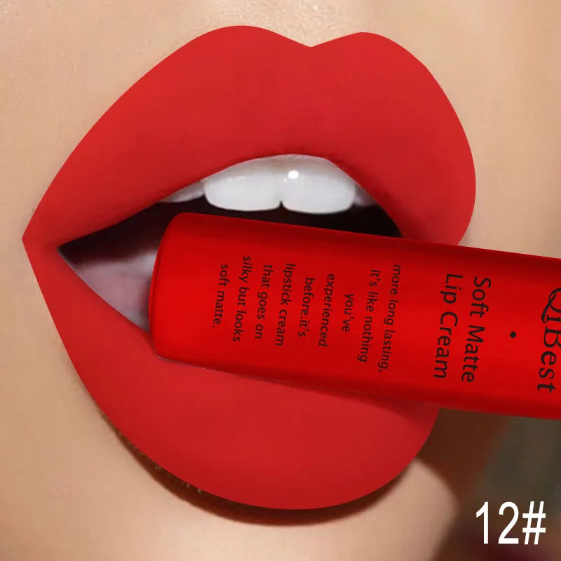 QIBEST Velvet Matte Lip Gloss