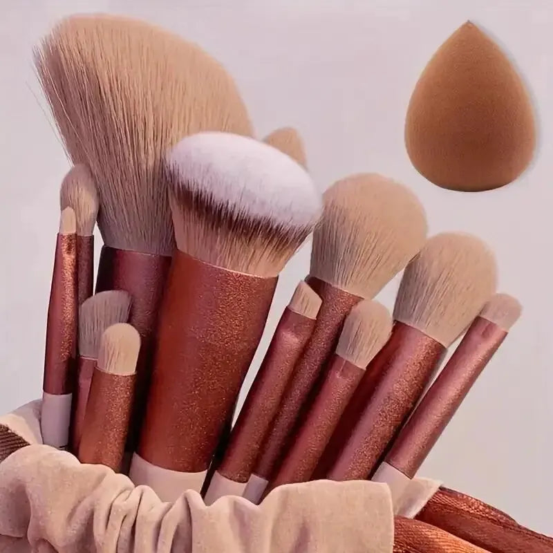 Soft Fluffy Makeup Brushes