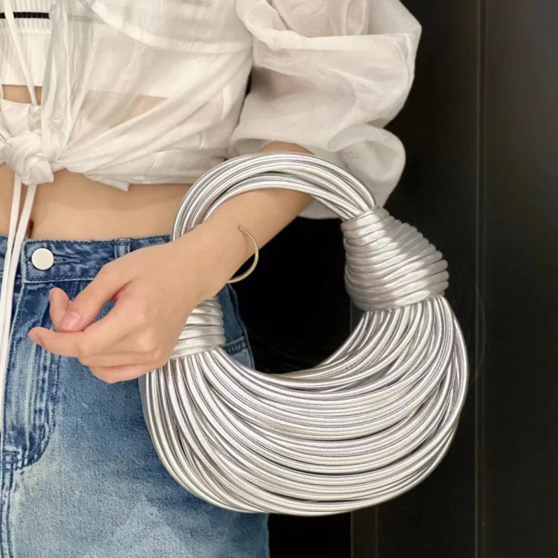 Nova Evening BagKnotted Noodle Handbag