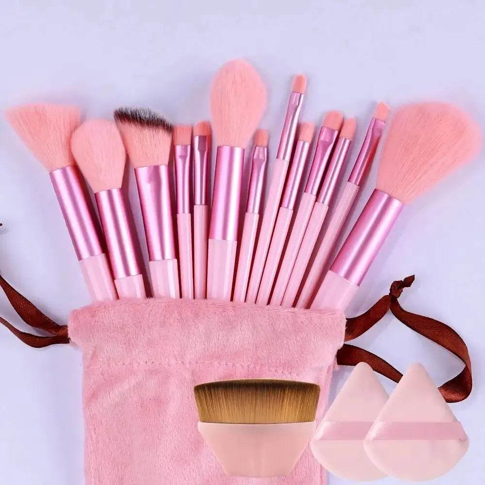 Soft Fluffy Makeup Brushes