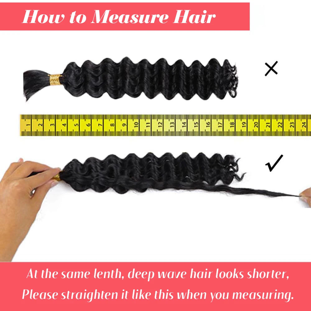 Deep Wave Braiding Hair