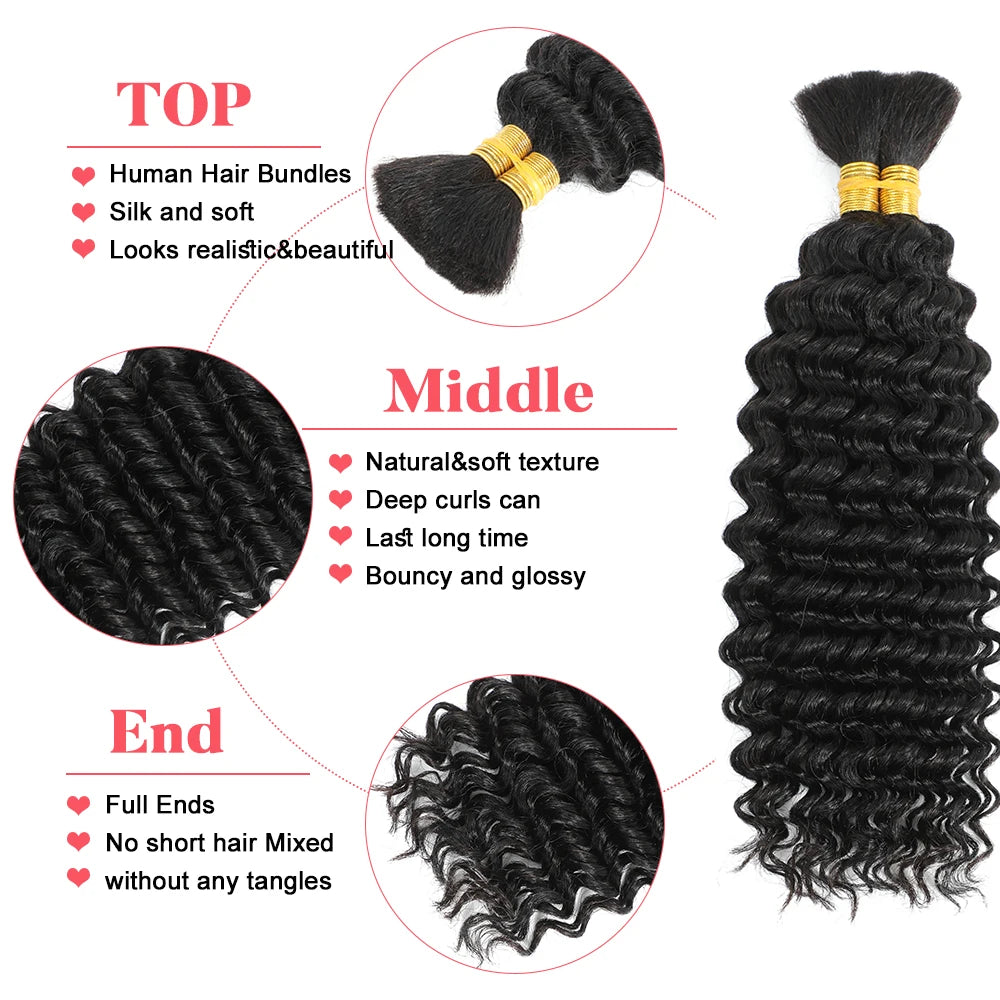 Deep Wave Braiding Hair