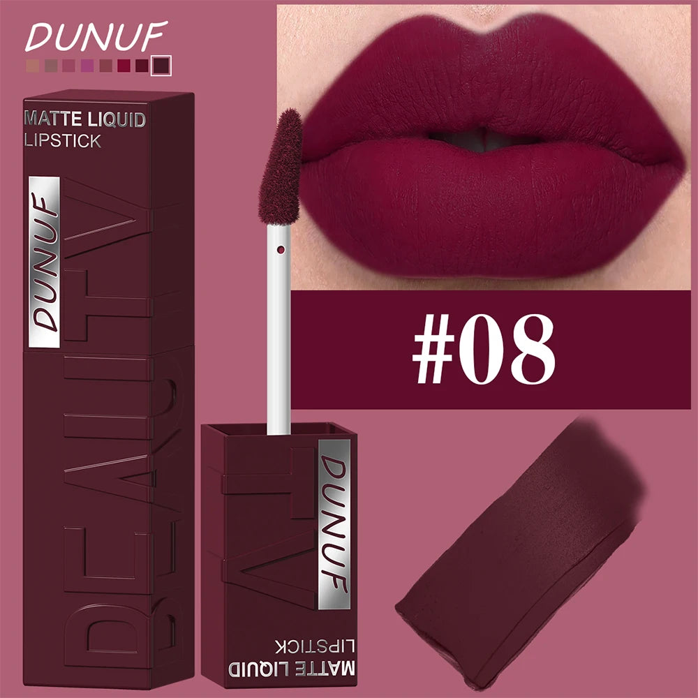 DUNUF Matte Velvet Lip Gloss