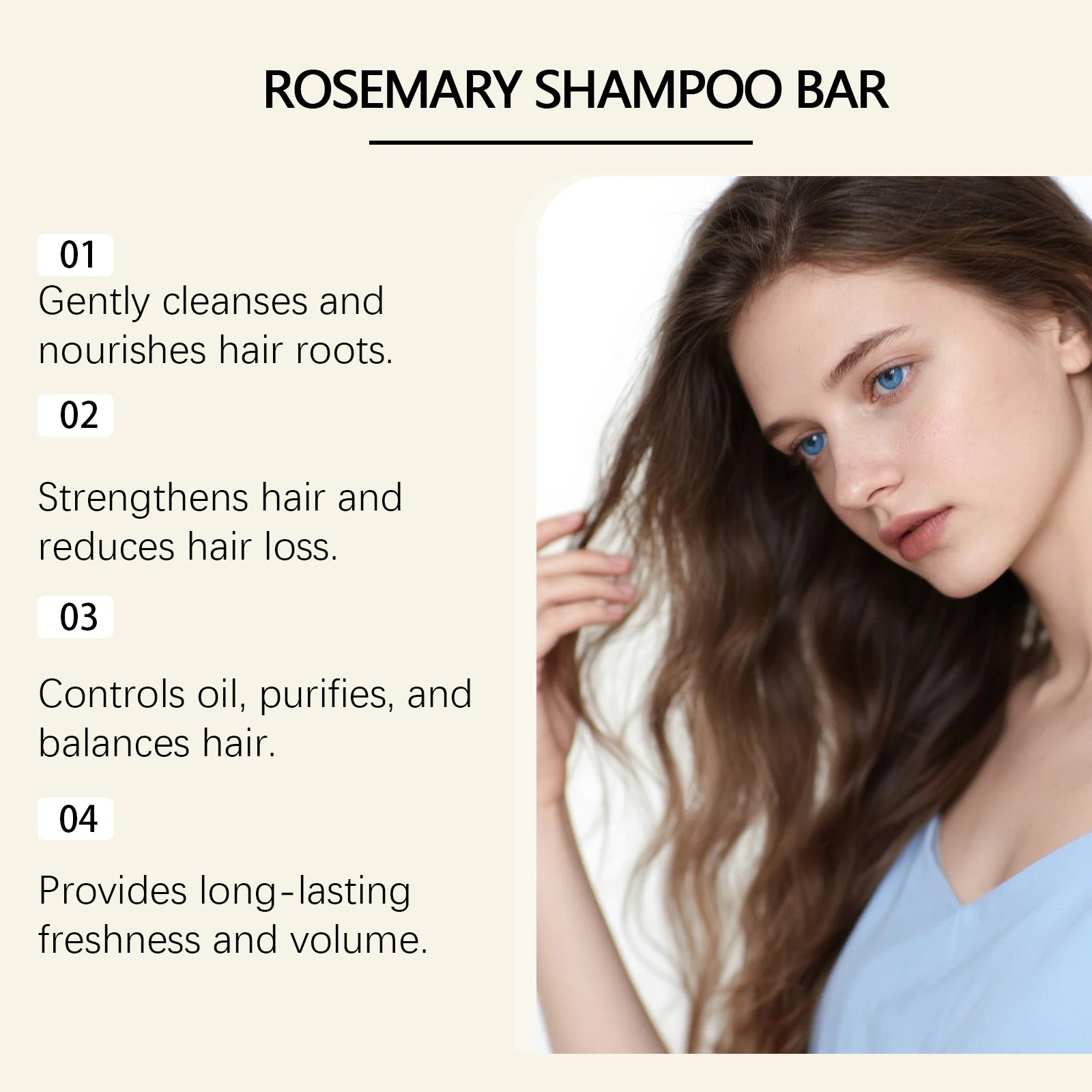 Hoegoa Rosemary Shampoo Bar