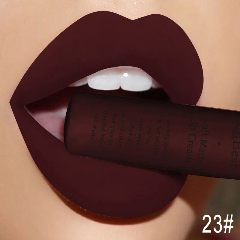 QIBEST Velvet Matte Lip Gloss