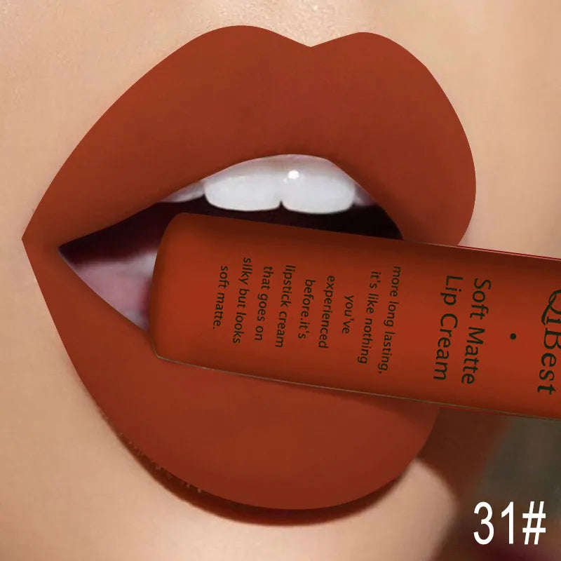 QIBEST Velvet Matte Lip Gloss