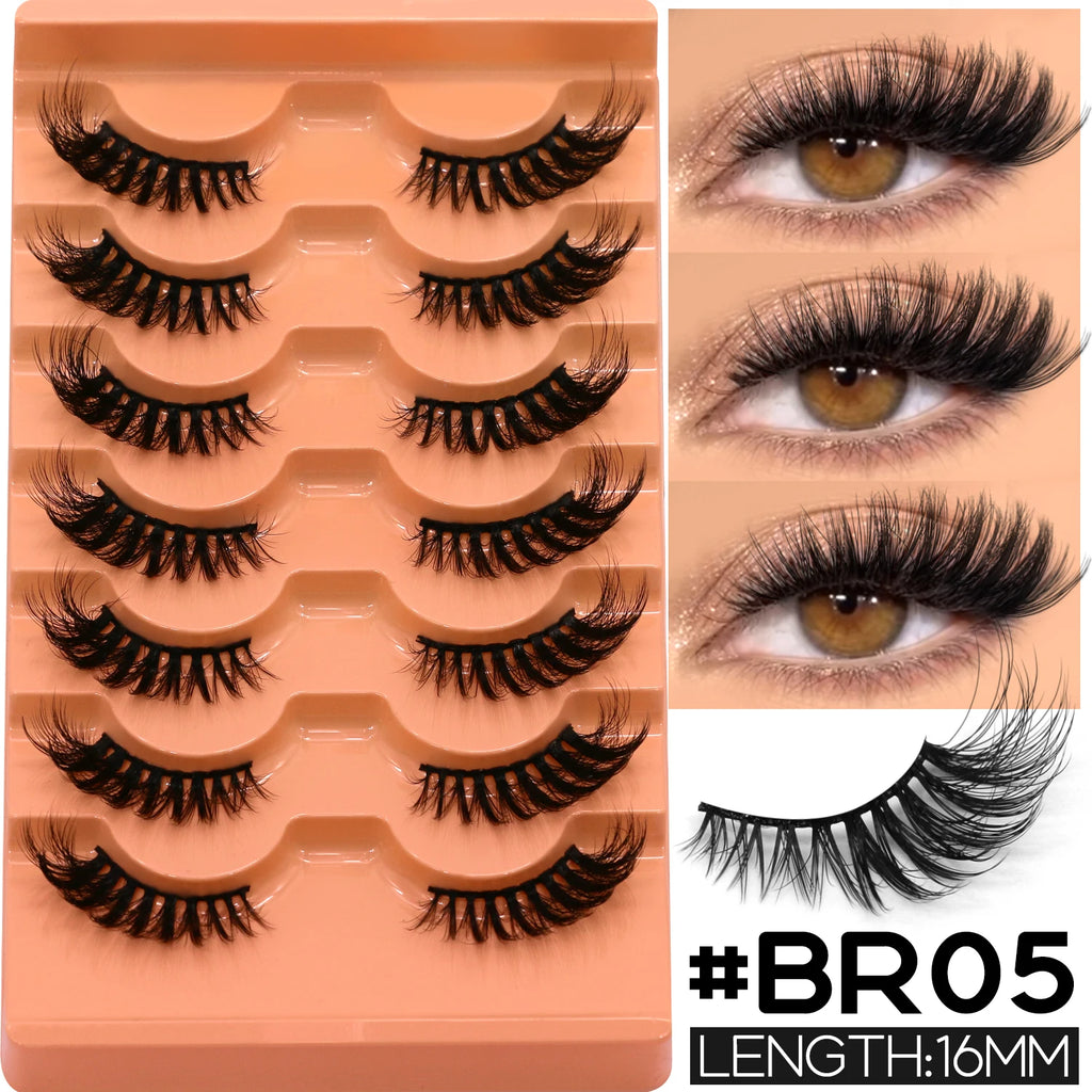 VELTRINAY Half Lashes Natural Cat Eye