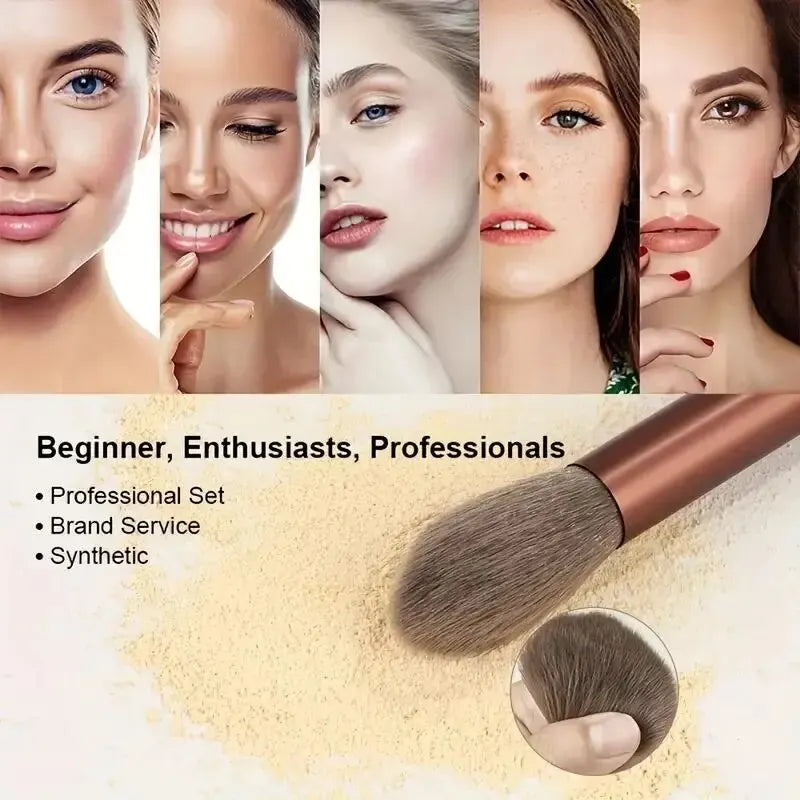 Soft Fluffy Makeup Brushes