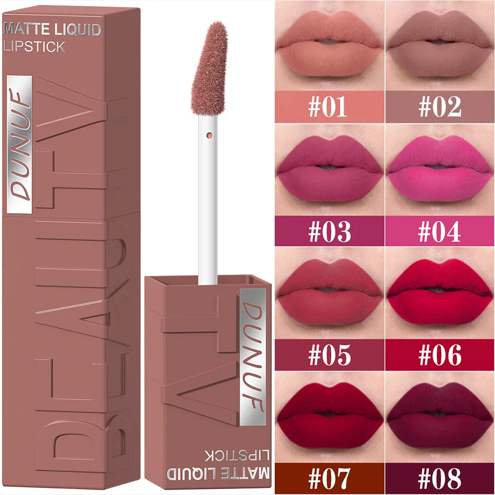DUNUF Matte Velvet Lip Gloss