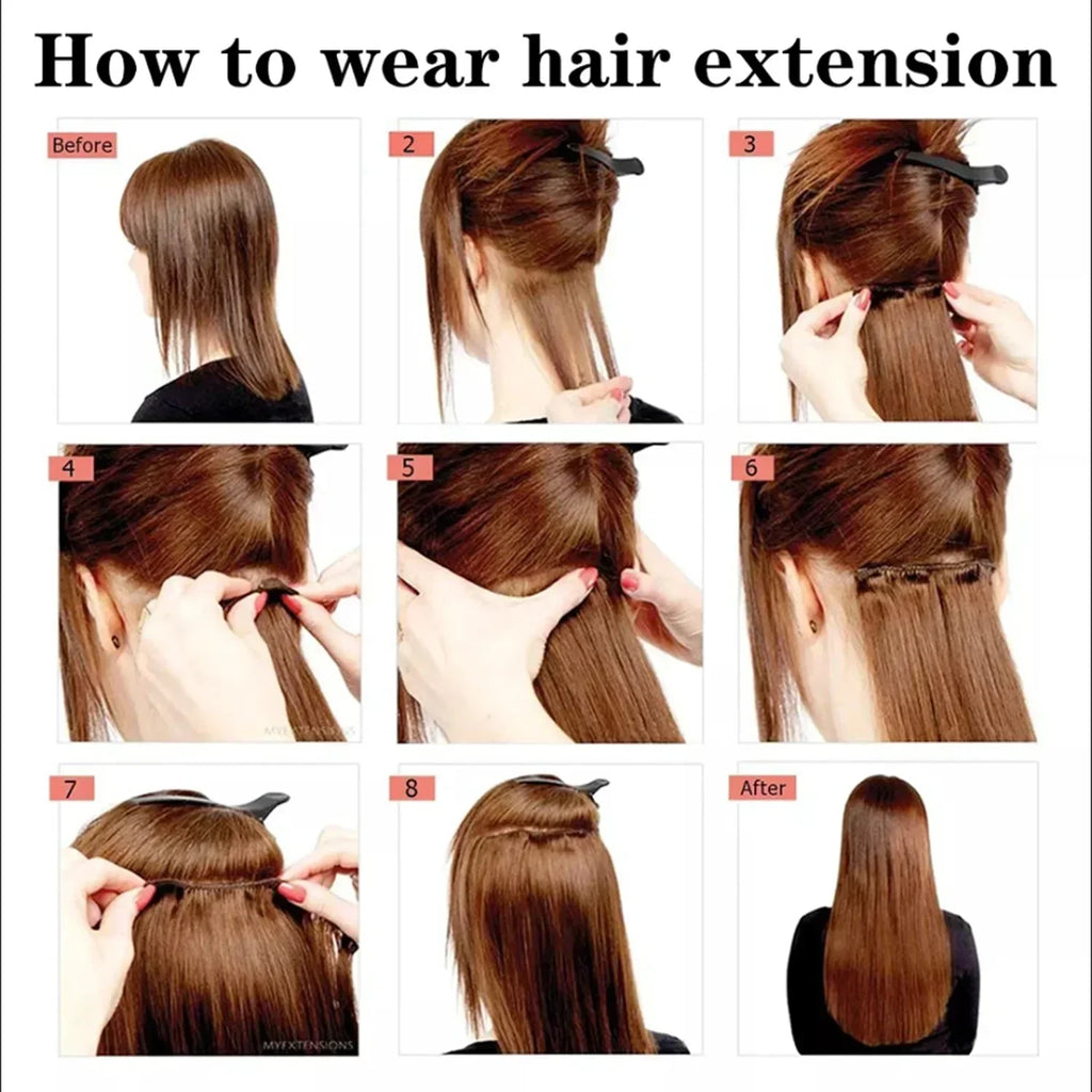 Black Ombre Hair Extensions