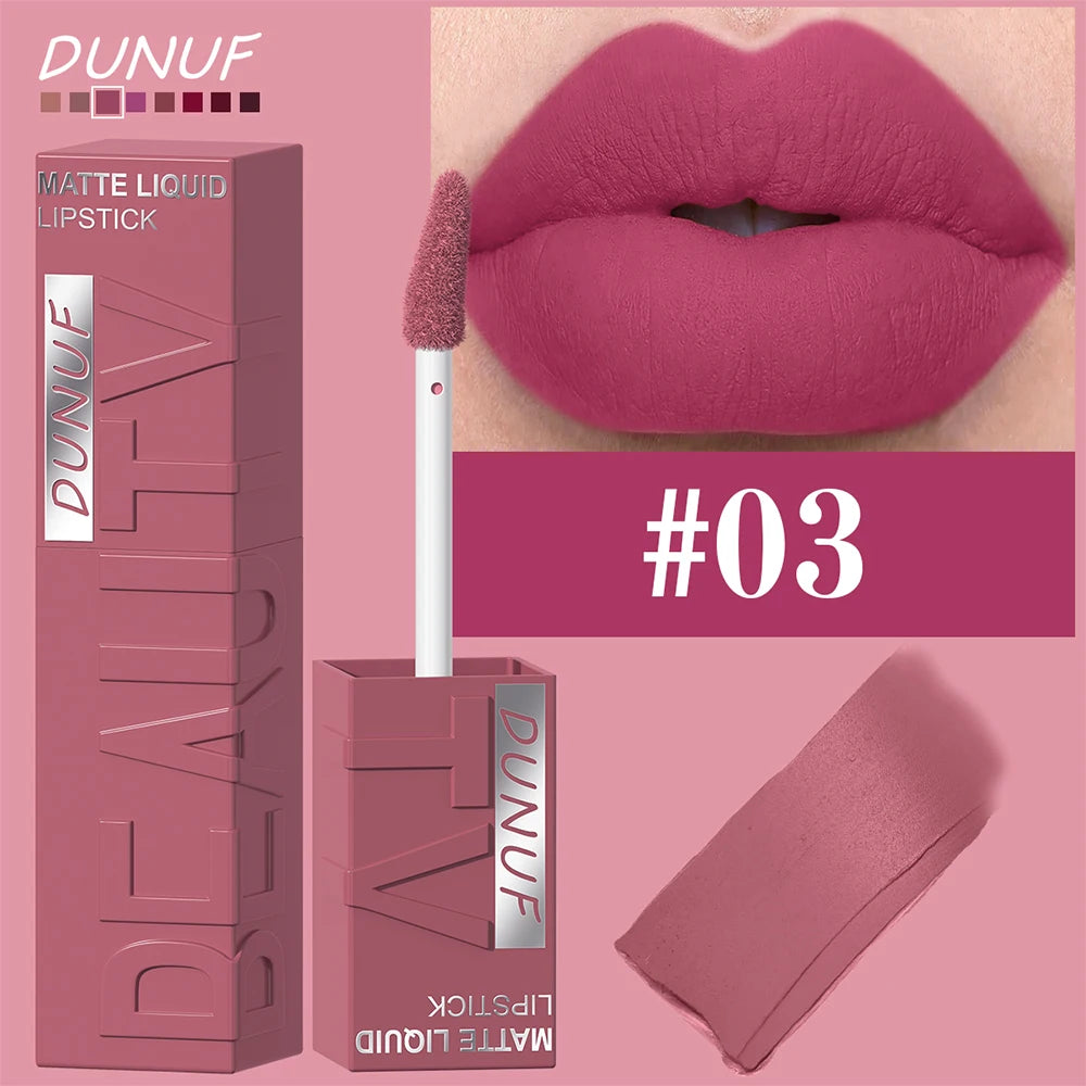 DUNUF Matte Velvet Lip Gloss
