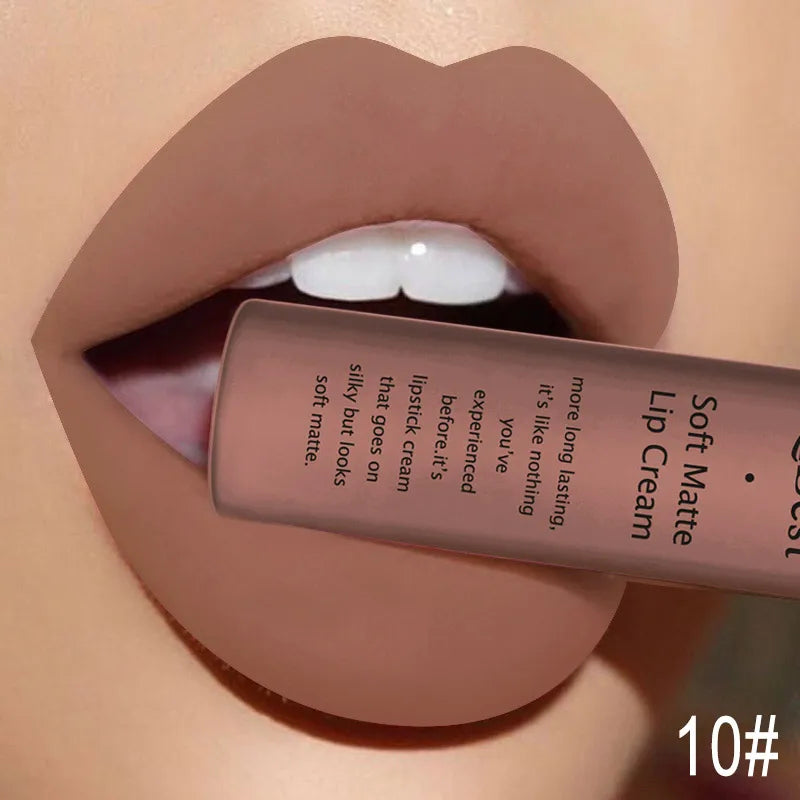 QIBEST Velvet Matte Lip Gloss