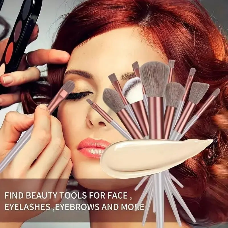 Soft Fluffy Makeup Brushes