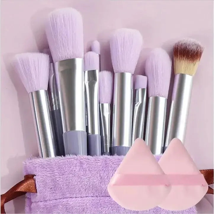 Soft Fluffy Makeup Brushes