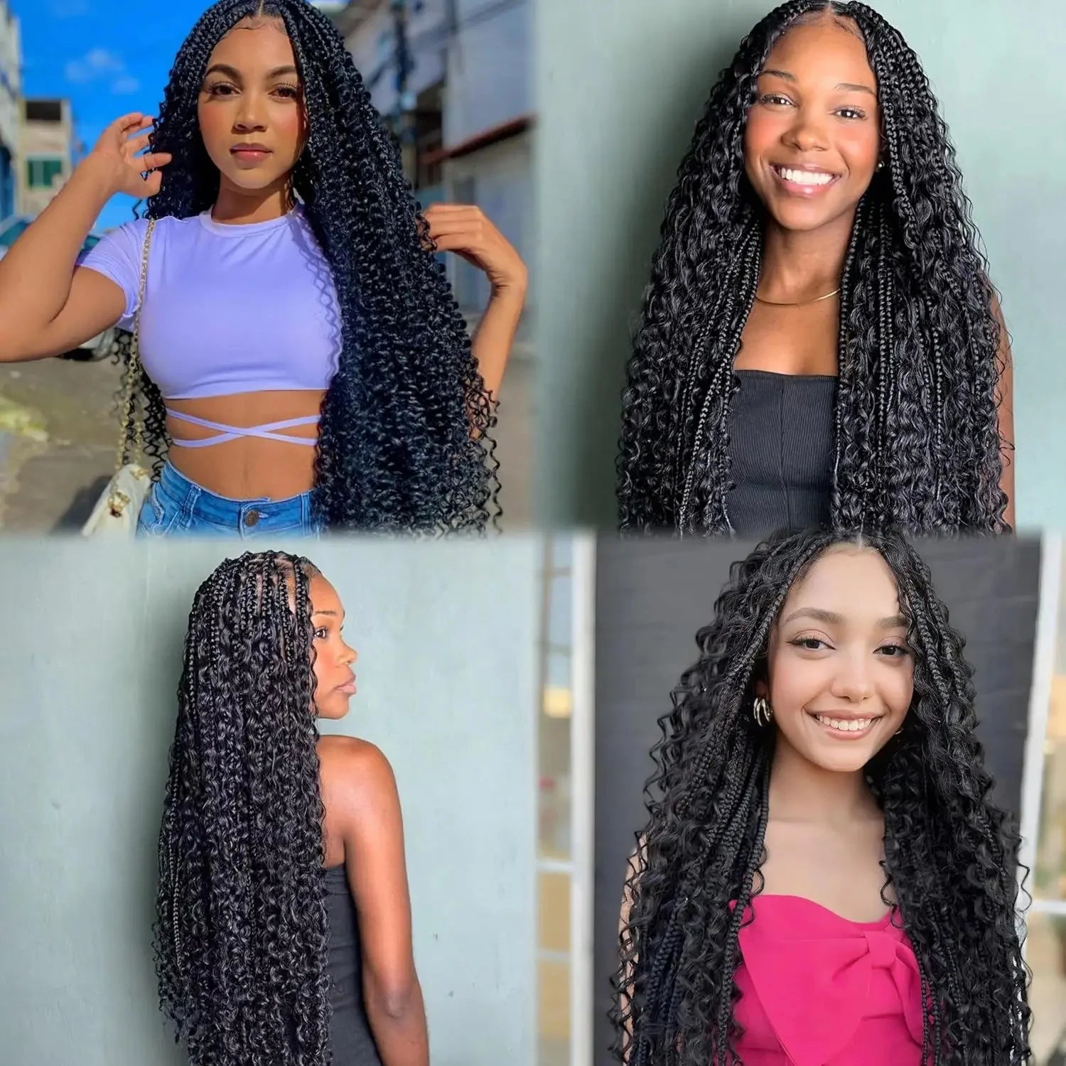 Deep Wave Braiding Hair
