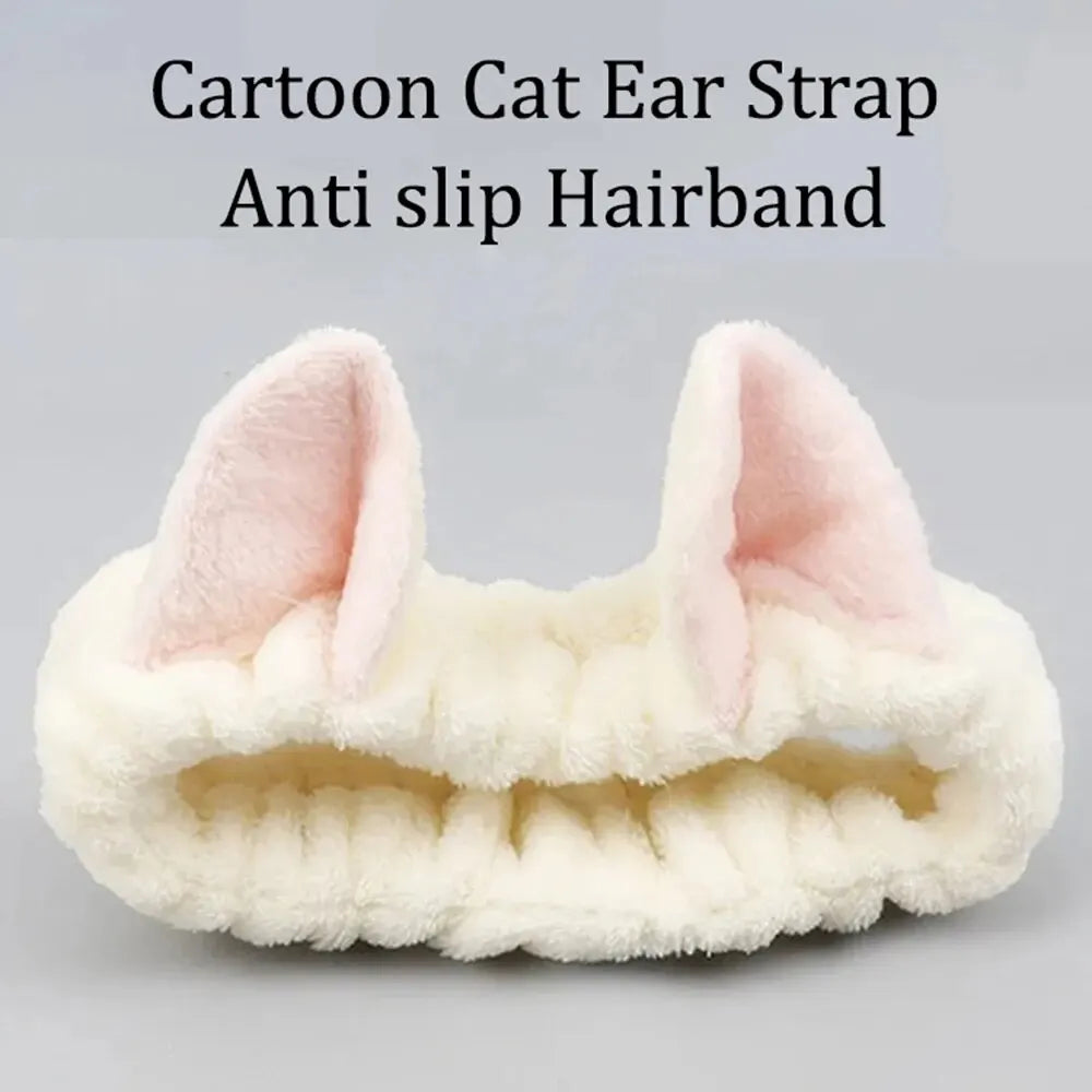 Cat Ear Makeup Headband
