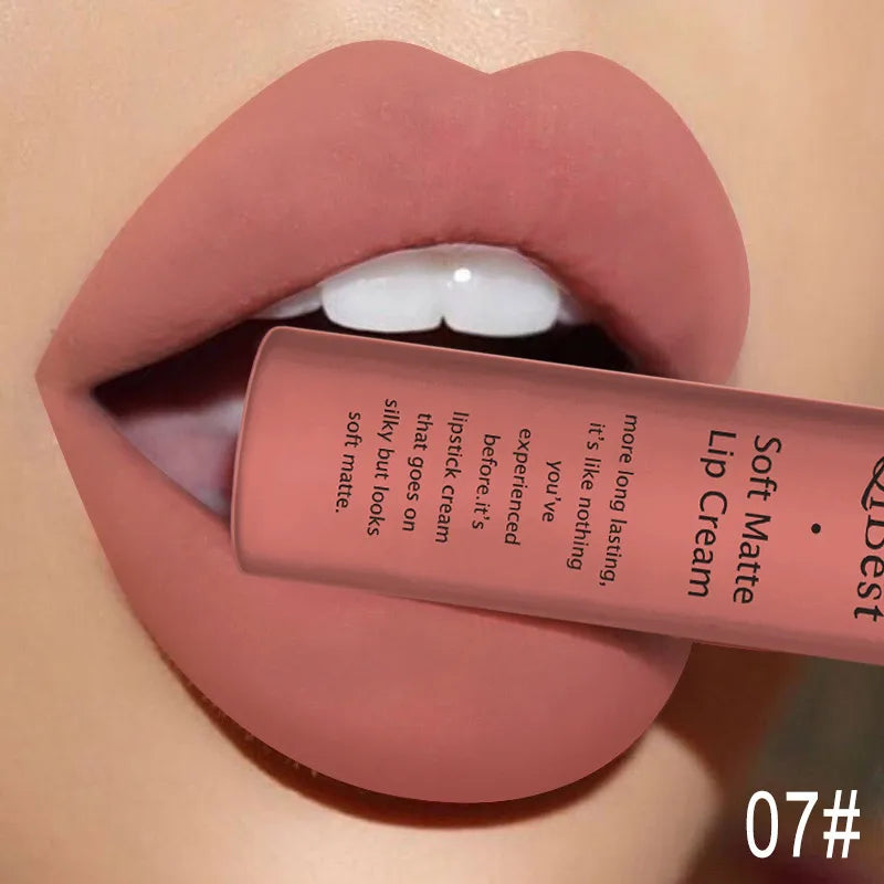 QIBEST Velvet Matte Lip Gloss