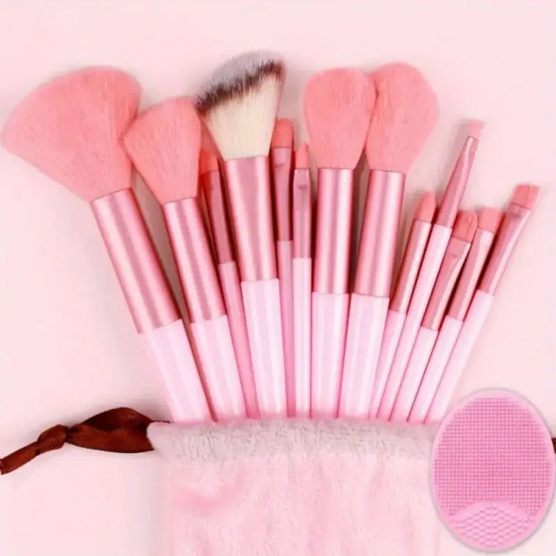 Soft Fluffy Makeup Brushes