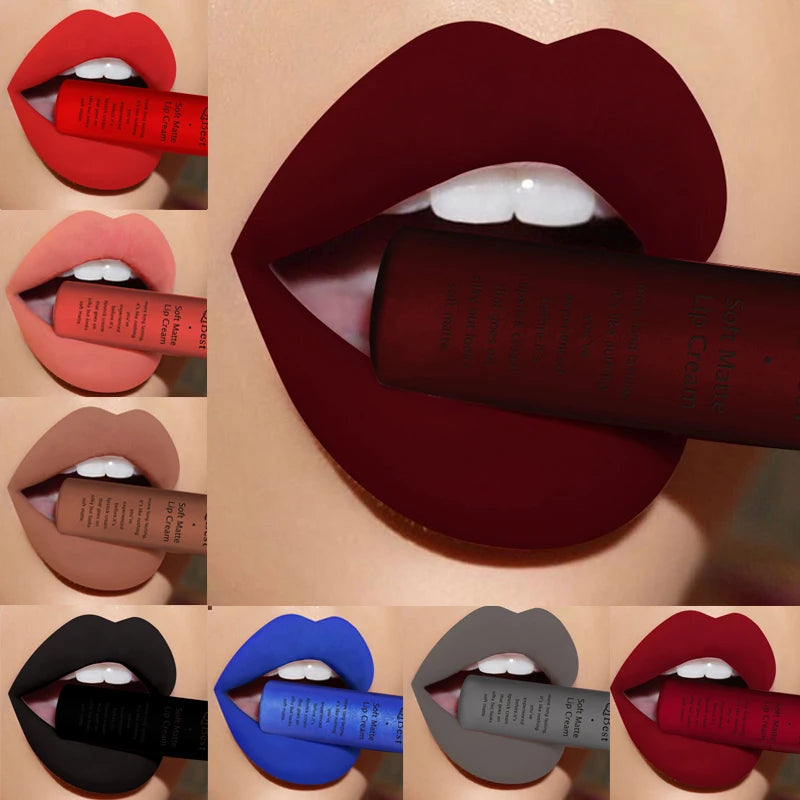 QIBEST Velvet Matte Lip Gloss
