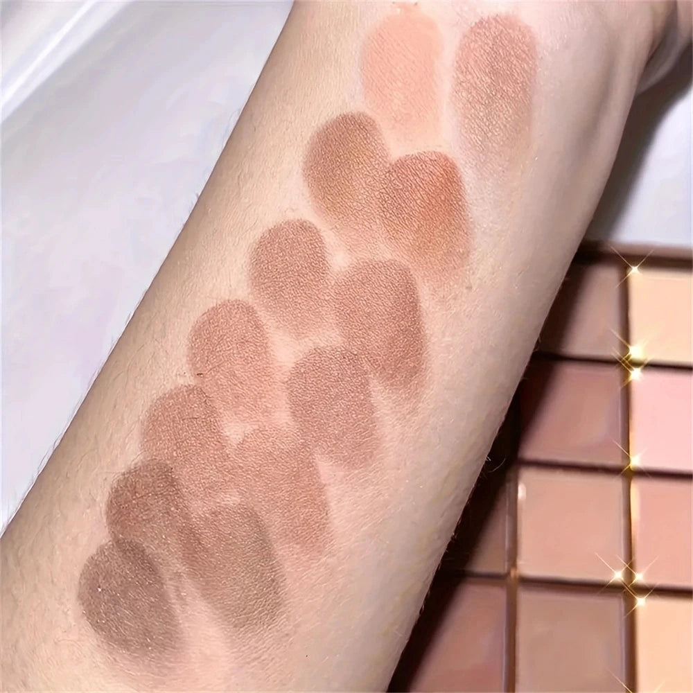 Warm Brown Eyeshadow Palette