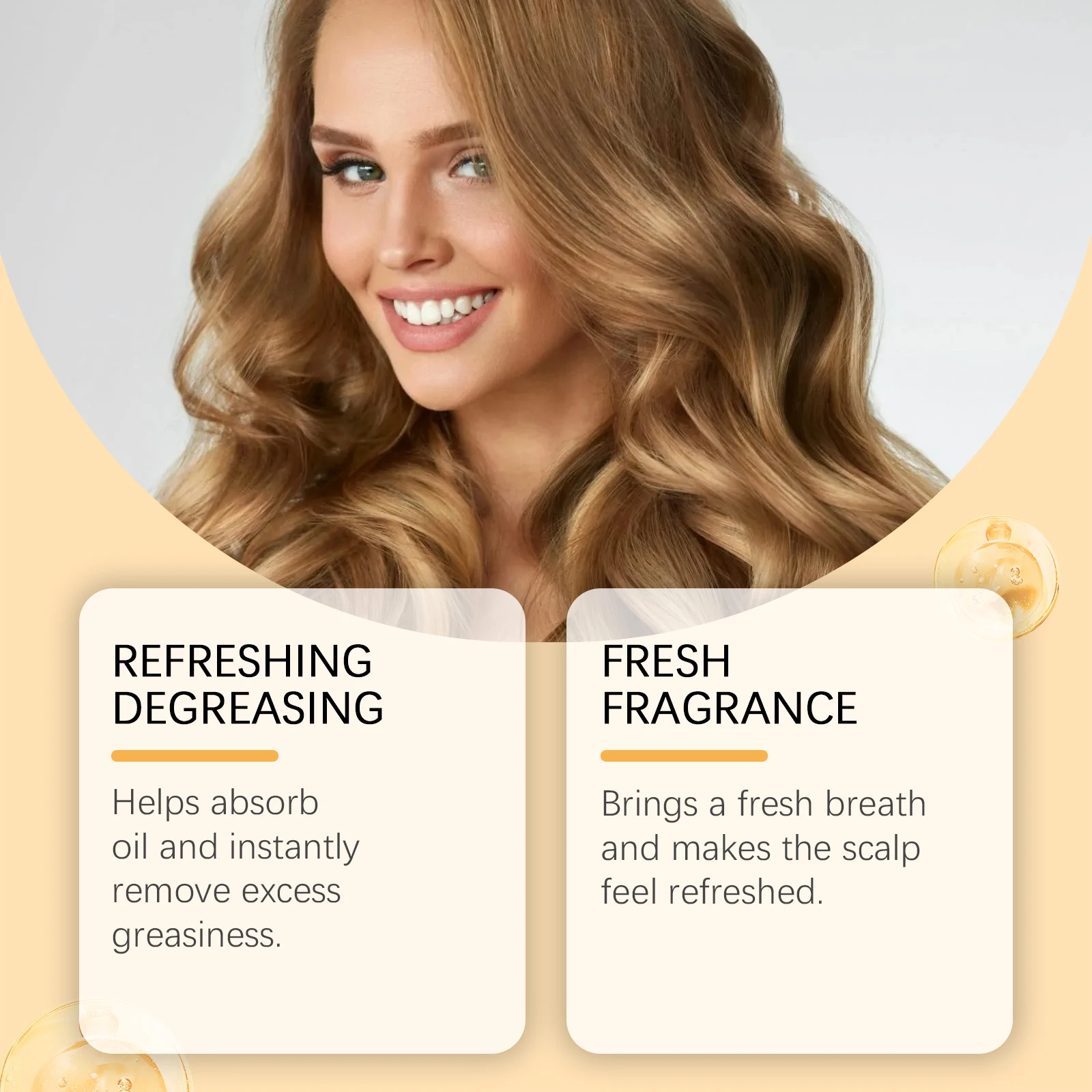 HOEGOA No-Rinse Dry Hair Spray