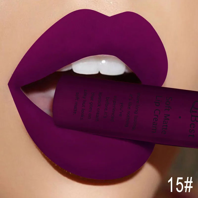 QIBEST Velvet Matte Lip Gloss