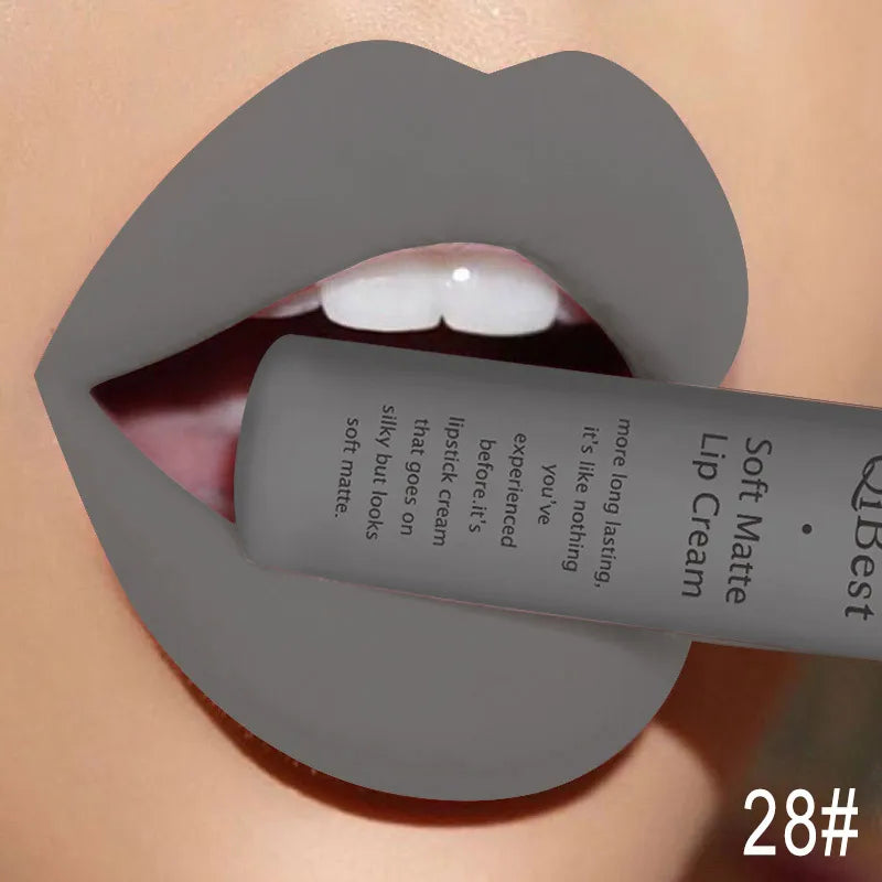 QIBEST Velvet Matte Lip Gloss
