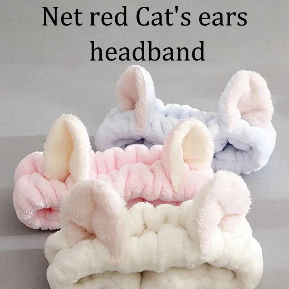 Cat Ear Makeup Headband