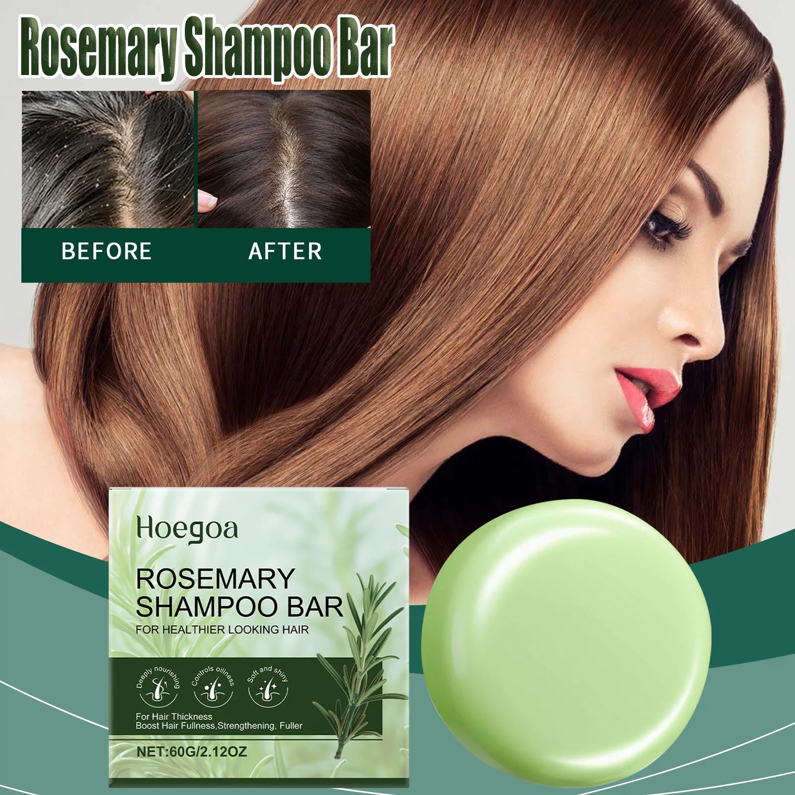 Hoegoa Rosemary Shampoo Bar