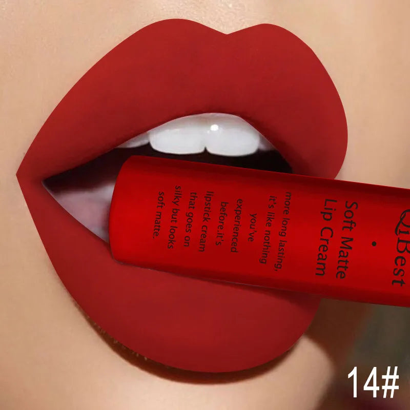 QIBEST Velvet Matte Lip Gloss