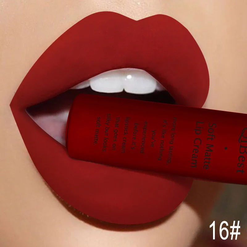 QIBEST Velvet Matte Lip Gloss